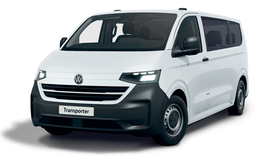 VW transporter  color blanca
